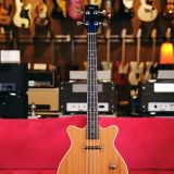 Grez ‘Mendocino’ Short Scale Electric Bass Guitar – Compact Lightweight Semi-Hollowbody! Solid Old Growth Redwood Top!