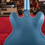 Josh Williams ‘Mockingbird’ JWG273 Semi-Hollowbody Electric Guitar-Pelham Blue Finish & Bloombucker Pickups!