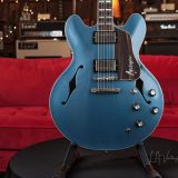 Josh Williams ‘Mockingbird’ JWG273 Semi-Hollowbody Electric Guitar-Pelham Blue Finish & Bloombucker Pickups!