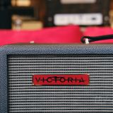 Victoria ‘Reverberato’ Tank in Charcoal Gray Tolex – Tube Reverb & Vibrato In One! Mint Condition!