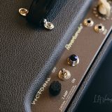 Victoria ‘Reverberato’ Tank in Charcoal Gray Tolex – Tube Reverb & Vibrato In One! Mint Condition!