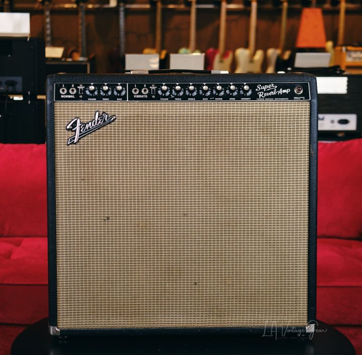 Fender 1966 Vintage Super Reverb Combo Guitar Amplifier