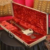 1965 Fender Jaguar – In An Amazing Candy Apple Red Finish with Matching Headstock!