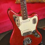 1965 Fender Jaguar – In An Amazing Candy Apple Red Finish with Matching Headstock!