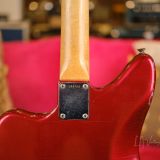 1965 Fender Jaguar – In An Amazing Candy Apple Red Finish with Matching Headstock!