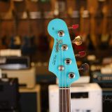 2022 Fender American Vintage II 1966 Jazz Bass – Mint Condition Lefty in Seafoam Green – With Hardshell Case!