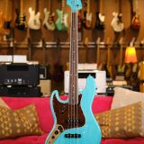 2022 Fender American Vintage II 1966 Jazz Bass – Mint Condition Lefty in Seafoam Green – With Hardshell Case!