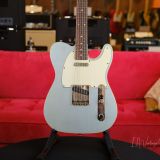 Mario Martin “Model T” Double Bound Electric Guitar – Relic’d Firemist Silver Finish & Budz 543 Pickups!