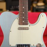 Mario Martin “Model T” Double Bound Electric Guitar – Relic’d Firemist Silver Finish & Budz 543 Pickups!