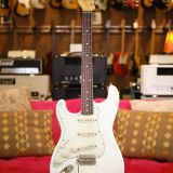 K-Line Springfield S-Style Electric Guitar – Left Handed! – Olympic White Finish #030537!