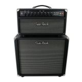 Two Rock Vintage Deluxe 35 Watt Amp Head and 3×10 Speaker Cabinet (Black Bronco)