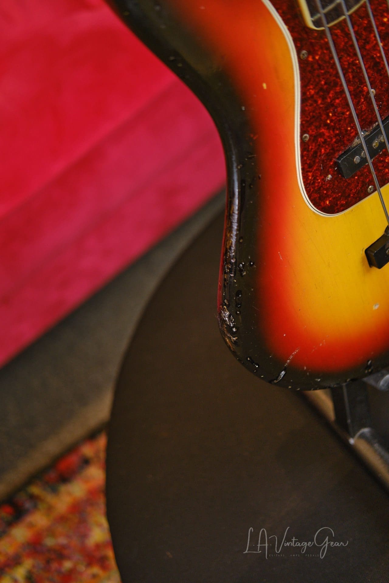 ロックしようぜ！by Fender Busker`s PB Bass音音出し良好 Fender Deluxe Reverb 1974年製【Silver Face & Black Tolex】1
