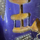 1961 Fender Stratocaster – Refinished in Purple Over Sun Burst