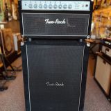 Two Rock Classic Reverb Signature 100/50 Watt Head & 2×12 Cab – Black Suede – Brand New!