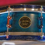 Craviotto DW Wood Snare in Blue 3.5″x14″ – Owned by Abe Laboriel Jr!