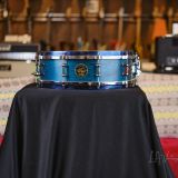 Craviotto DW Wood Snare in Blue 3.5″x14″ – Owned by Abe Laboriel Jr!