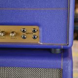 1974 Marshall JMP 50 Watt Model 1987 Head and 2×12 Cabinet – In Purple Tolex!