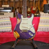 1961 Fender Stratocaster – Refinished in Purple Over Sun Burst