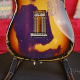 1961 Fender Stratocaster – Refinished in Purple Over Sun Burst