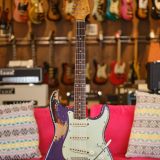 1961 Fender Stratocaster – Refinished in Purple Over Sun Burst