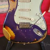 1961 Fender Stratocaster – Refinished in Purple Over Sun Burst