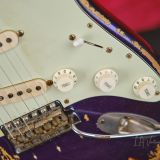 1961 Fender Stratocaster – Refinished in Purple Over Sun Burst