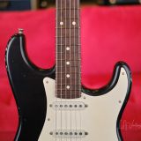 Xotic XSC2 S-Style Relic’d Electric Guitar – Black Finish & RW Fingerboard #3075- New Build!