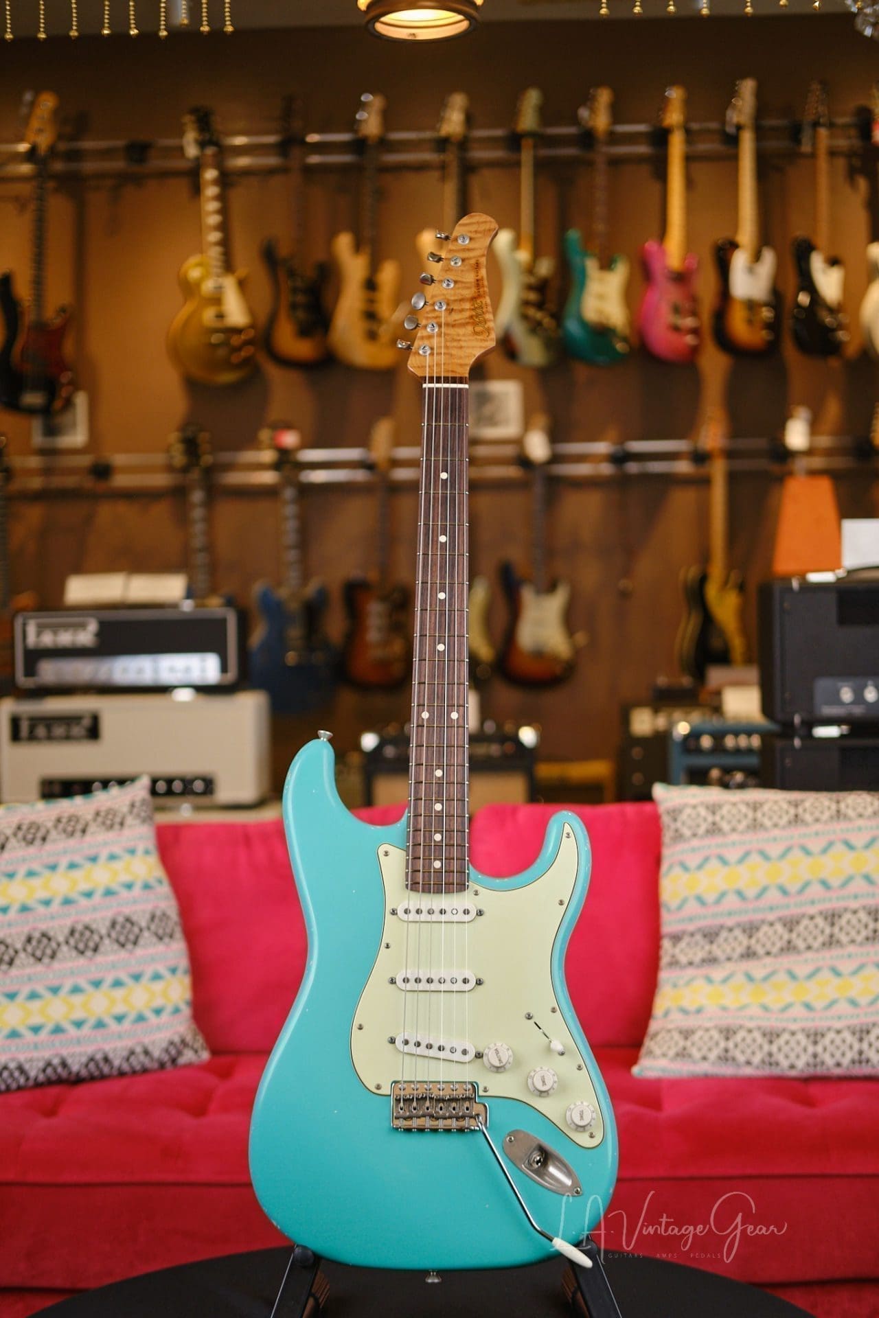 Xotic XSC-1 S-Style Electic Guitar - Medium Relic'd in a Sea Foam