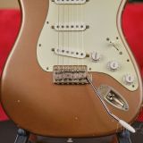 K-Line Springfield S-Style Electric Guitar – In a Relic Firemist Gold Finish #030468!