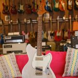 Novo “Serus T” Electric Guitar – Relic’d White Finish with Mono Gig Bag !