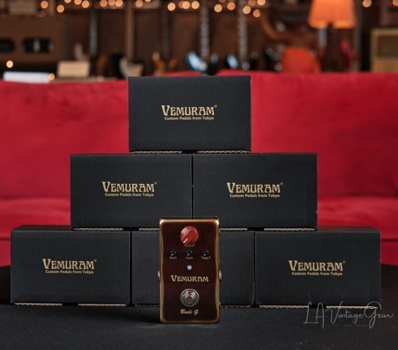 Vemuram Budi-G -Boost Pedal - We Love This Boost!