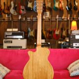 Grez “Mendocino” Black Single Cut Electric Guitar – Solid Old Growth Redwood Top & Lollar Gold Foil Pickups!