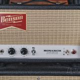 Benson Monarch Head and Cab with Tall Bird Reverb Tank – Owner’s Personal Amp Barely Played!