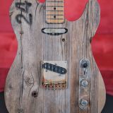 Crucible L.A. Guitars Hollywood Bowl-Caster – Built from bench #24 of the Hollywood Bowl!