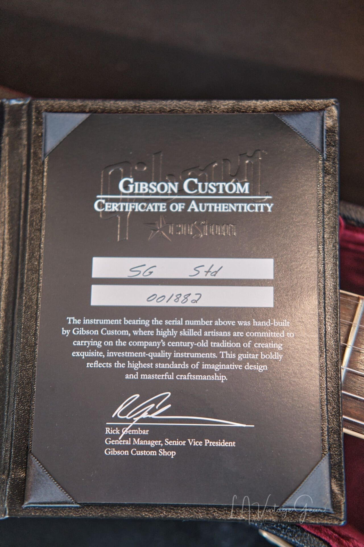 Gibson Custom Shop 1961 Reissue SG Standard - With Maestro Vibrola! - Image 15