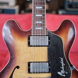 Josh Williams ‘Mockingbird’ JWGM-125 Semi-Hollowbody Electric Guitar- With Ron Ellis Pickups!