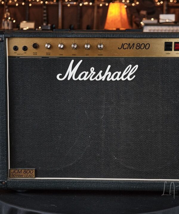 1988 Marshall JCM 800 50 Watt Lead 2x12 Combo - Awesome Marshall Tones!