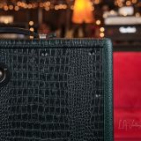 Kerry Wright 2×8 Closed Back Cabinet – In A Beautiful Green Crocodile Tolex!