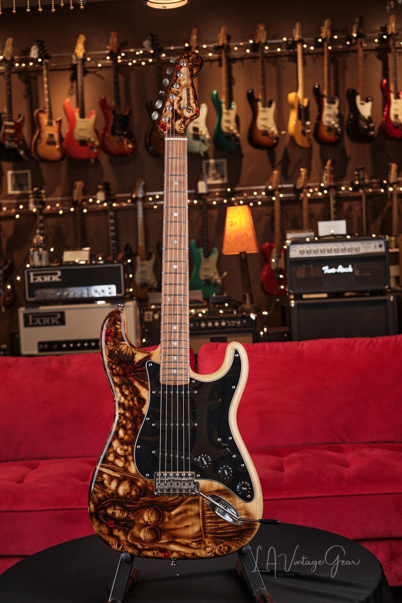 Duncan Seymourized S-style Guitar - With Ultra Unique Finish