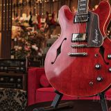 Josh Williams ‘Mockingbird’ JWG378 Semi-Hollowbody Electric Guitar- Vintage Cherry Finish & Ron Ellis Pickups!