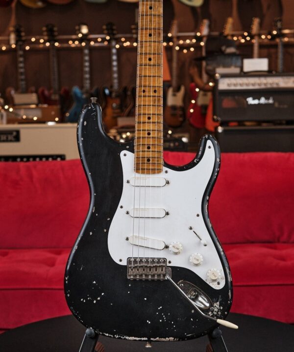 CRUCIBLE L.A. GUITARS "Blackie" Replica – With COA and Crossroads Pedal!