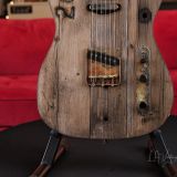 CRUCIBLE L.A. GUITARS HOLLYWOOD BOWL-CASTER – BUILT FROM BENCH #26 OF THE HOLLYWOOD BOWL!