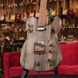 CRUCIBLE L.A. GUITARS HOLLYWOOD BOWL-CASTER – BUILT FROM BENCH #26 OF THE HOLLYWOOD BOWL!