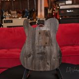 CRUCIBLE L.A. GUITARS HOLLYWOOD BOWL-CASTER – BUILT FROM BENCH #26 OF THE HOLLYWOOD BOWL!