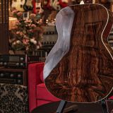 Santa Cruz OM Pre-War – Amazing Highly Figured Indian Rosewood Back and Sides!