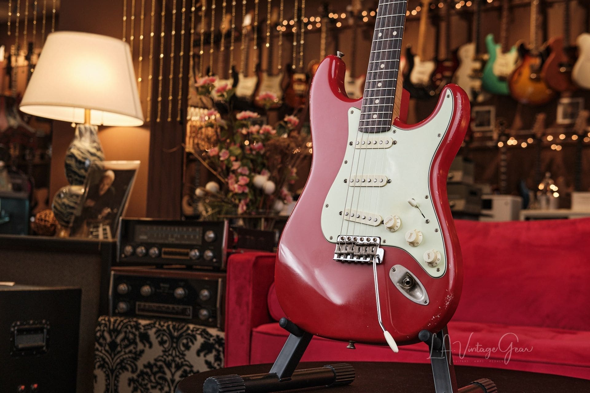 Xotic XSC1 S-Style Relic'd Electric Guitar – Dakota Red