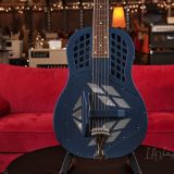 National Reso-phonic Style 1 Tricone Resonator – In Satin Blue!