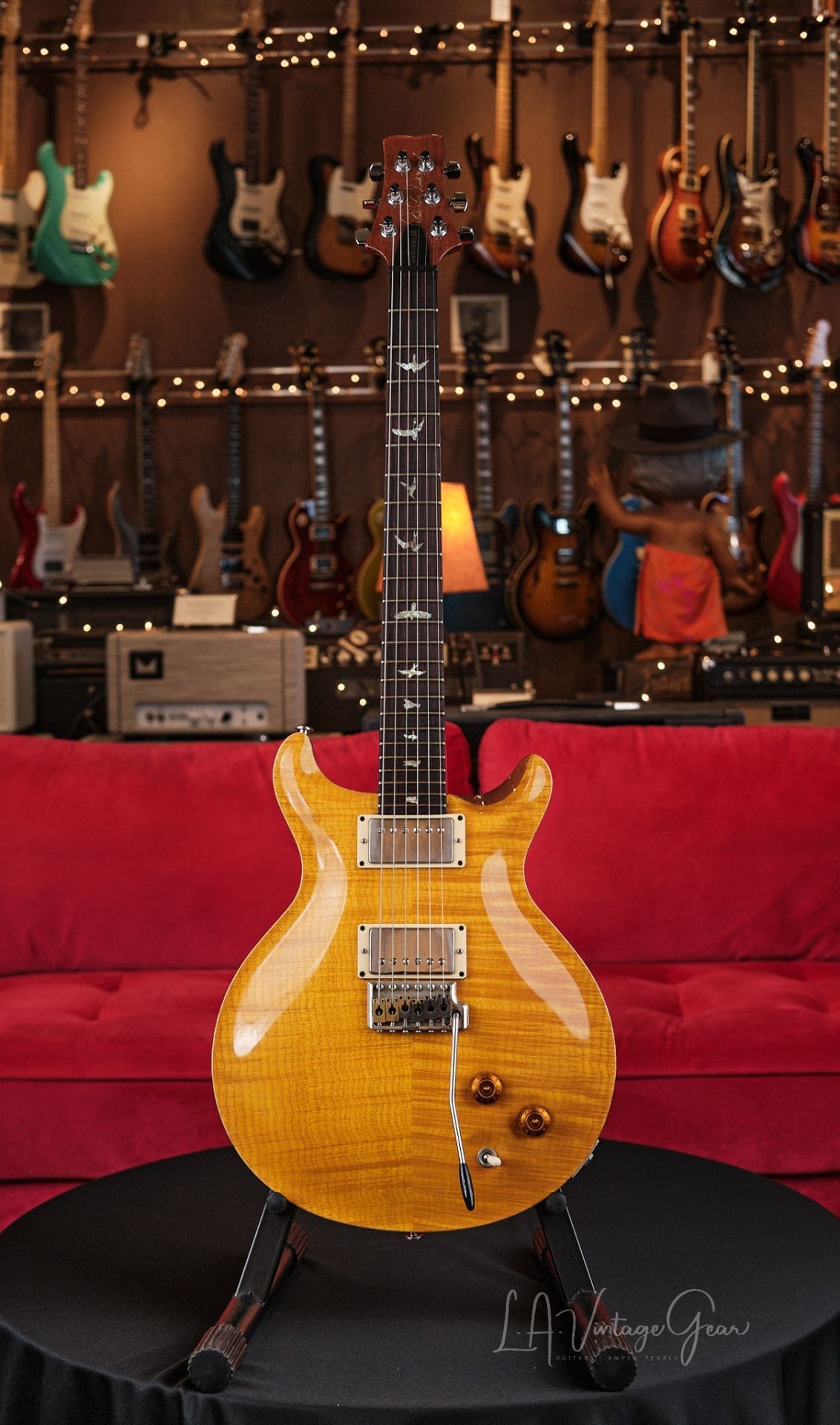 PRS Santana III - 10 Top in Amber Finish!