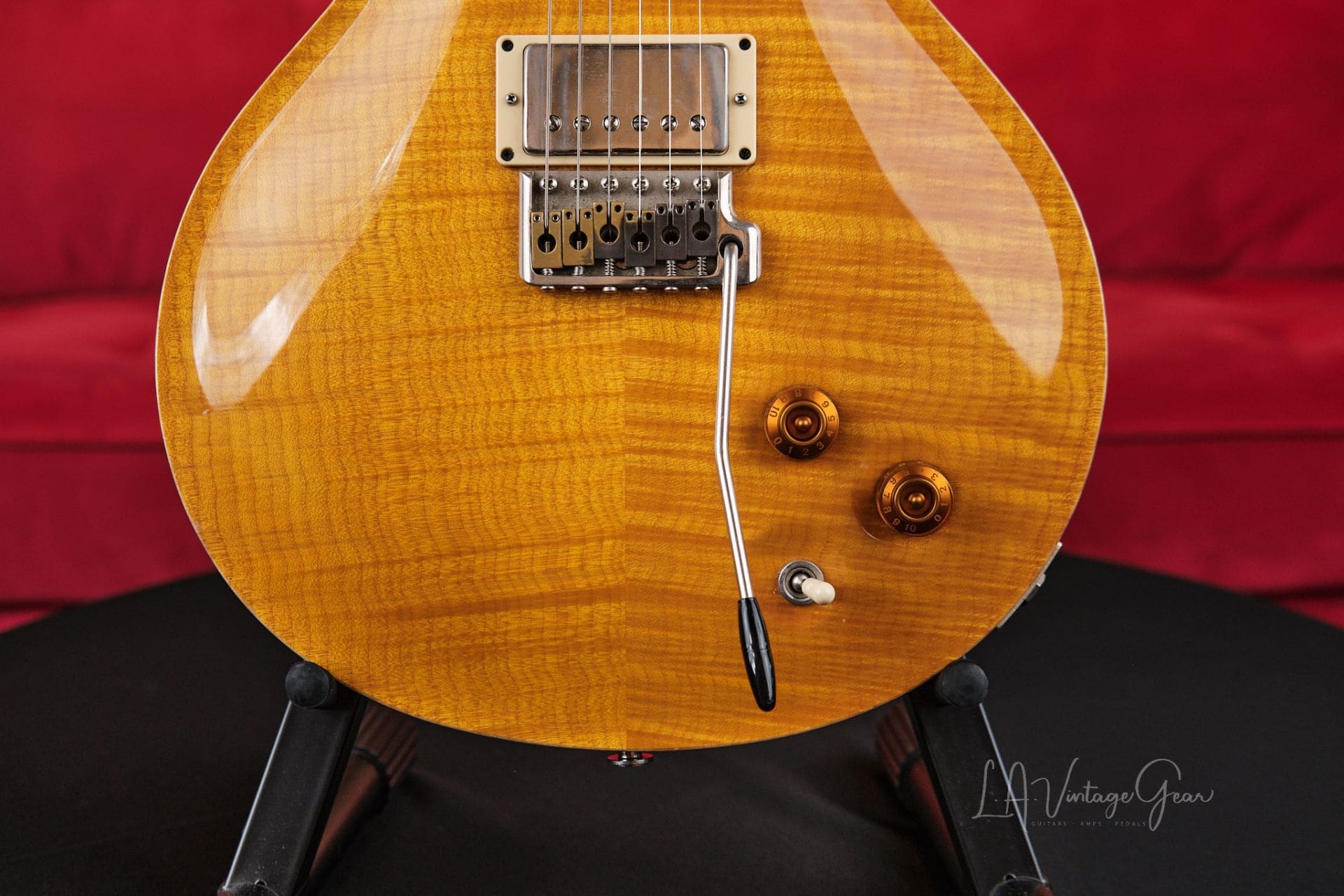 PRS Santana III - 10 Top in Amber Finish!