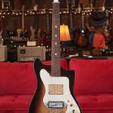 Ronin “Kay” Mod Shop Electric Guitar – 2 Tone Burst – 1 Gold Foil Pickup & 1 Speedster Pickup